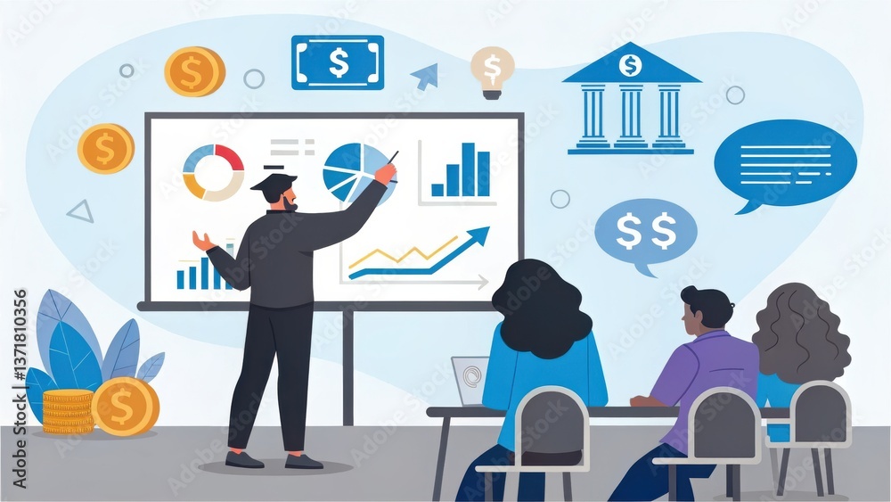 financial inclusion credit access accessibility concept. Business presentation with graphs and charts, focused on financial growth and analysis. financial inclusion credit access accessibility concept. Business presentation with graphs and charts, focused on financial growth and analysis.