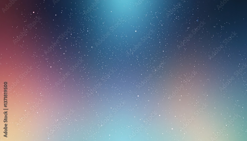 Obraz premium Celestial wonder starry night sky cosmic event digital art tranquil environment wide-angle viewpoint space concept for visual inspiration