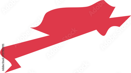 Wallpaper Mural Bold Red Minimalist Icon – Striking & Versatile Symbol for Various Applications Torontodigital.ca