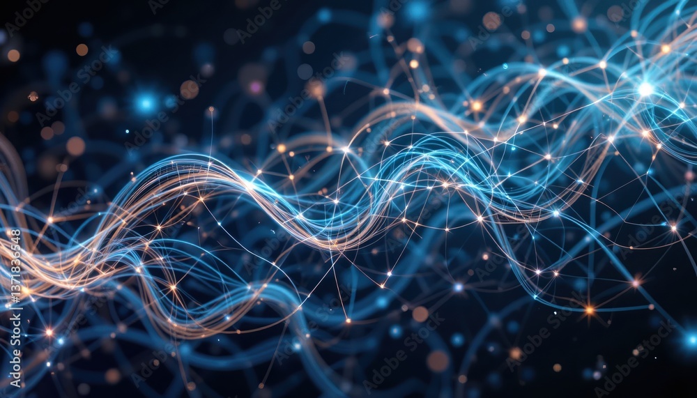Captivating light patterns digital space abstract visualization tech environment close-up view energy flow concept Captivating light patterns digital space abstract visualization tech environment close-up view energy flow concept