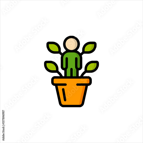 plant in a pot