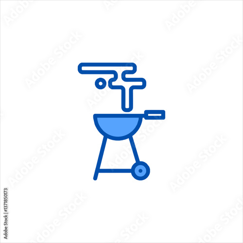 blue robot character