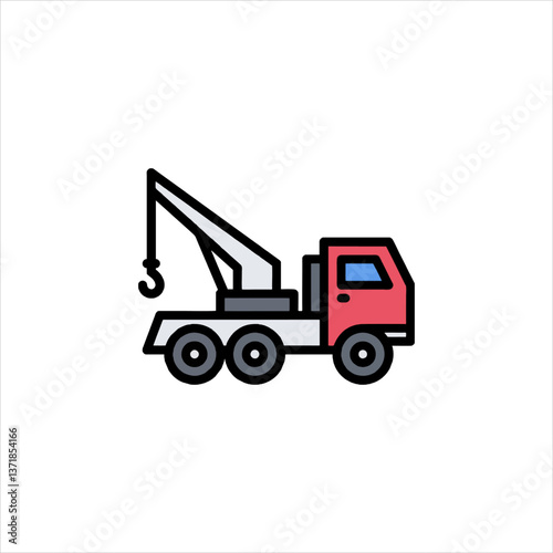 vector illustration of a truck