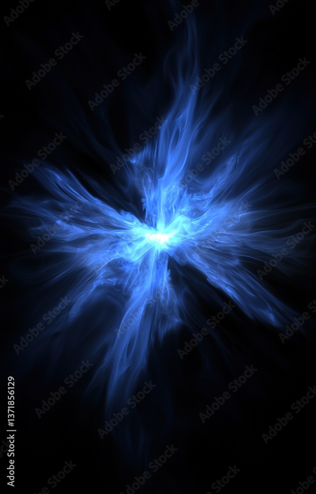 Fototapeta premium blue abstract background
