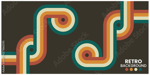abstract vector background with circles
