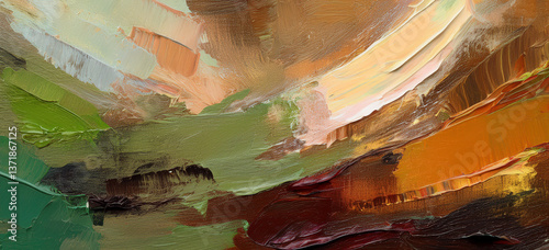 abstract background art painting colorful paint texture on canvas design.