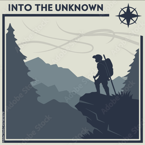 Into the Unknown: Exploration Theme Artwork