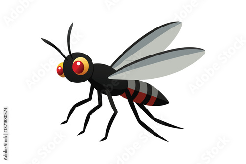 mosquito sucking blood
