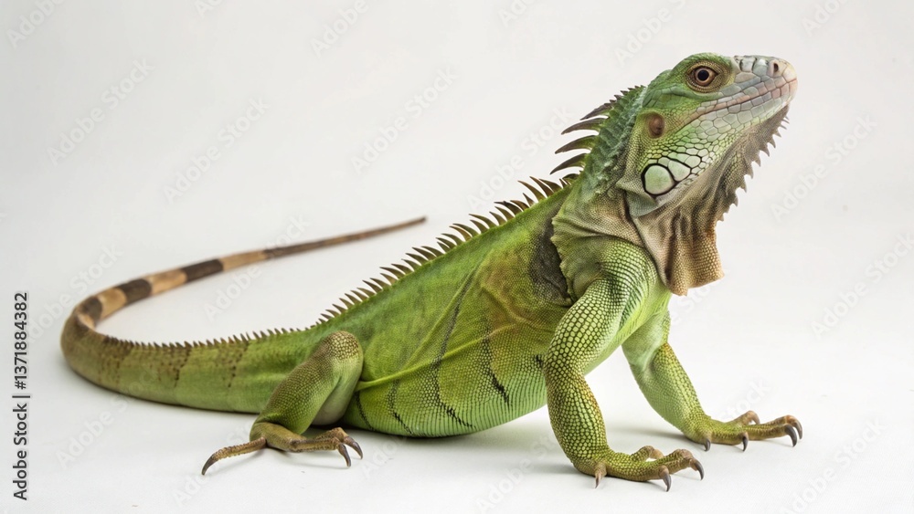 Obraz premium Jamaican Iguana on studio background