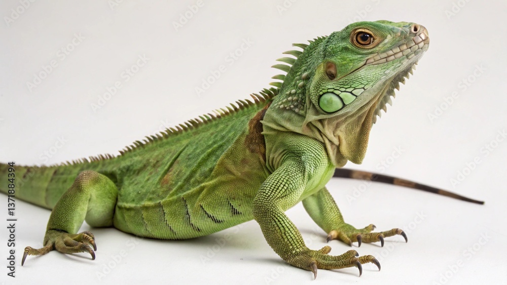 Obraz premium Jamaican Iguana on studio background 