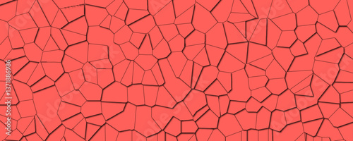 Modern Digital Composition Featuring a Detailed Mosaic Network Paired with Complex Organic Fractal Elements and Structural Dynamics