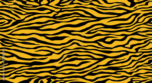 stripe animals jungle tiger fur texture pattern seamless repeating orange yellow black print