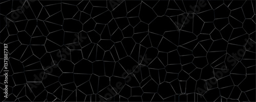 Modern Digital Design Showcasing a Detailed Mosaic Network Paired with Complex Organic Structural Intersections and Fractal Flow

