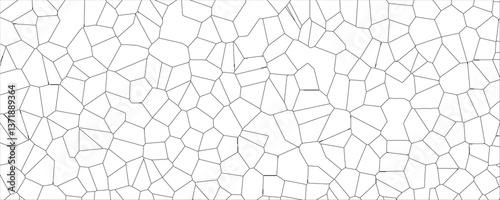 Modern Digital Design Featuring a Detailed Mosaic Network with Complex Organic Fractal Structural Intersections and Flow

