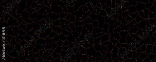 Modern Digital Design Featuring a Detailed Mosaic Network with Complex Organic Fractal Structural Intersections and Flow

