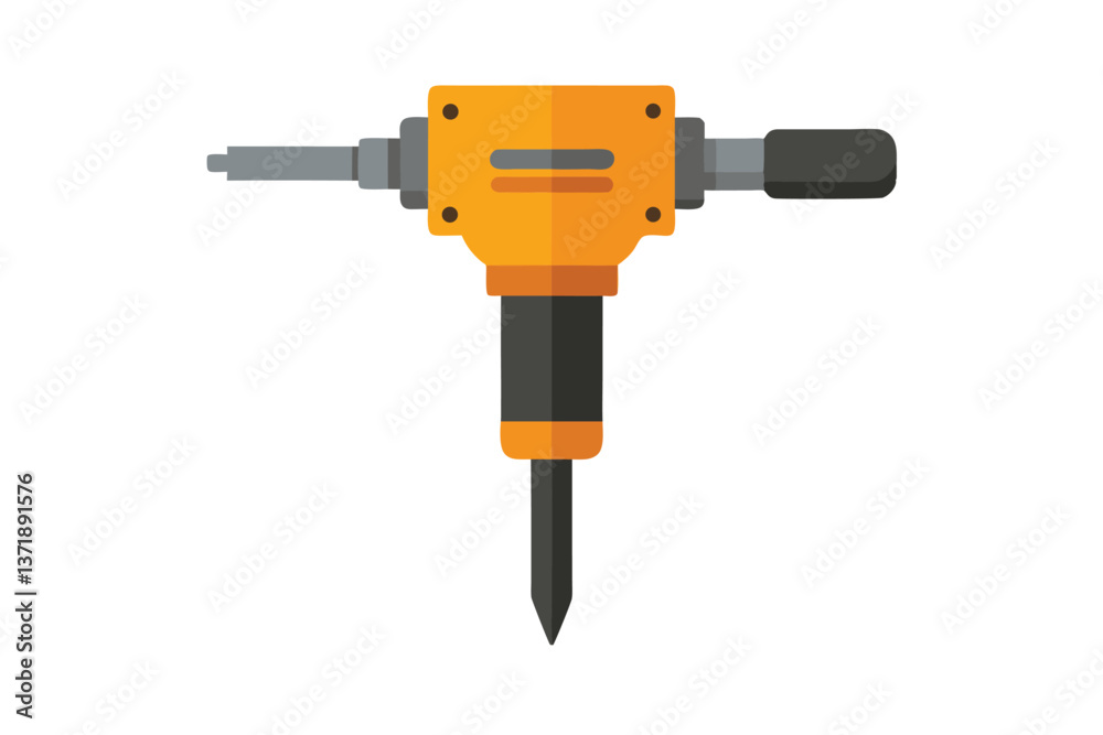 drill isolated on white background drill isolated on white background