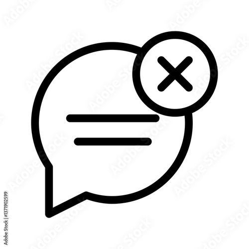 delete chat icon
