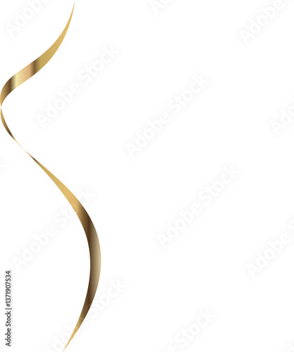 Golden line art for background decoration