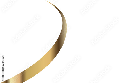 Golden line art for background decoration