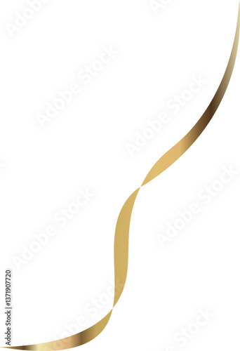 Golden line art for background decoration