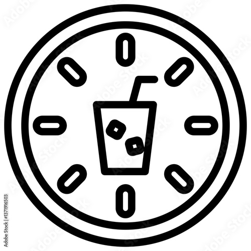Rest Outline Icon
