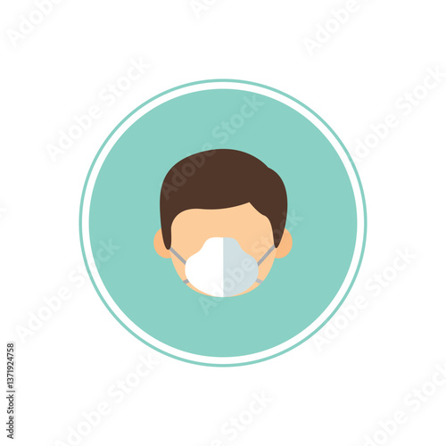 Person Wearing a Protective Face Mask (2)