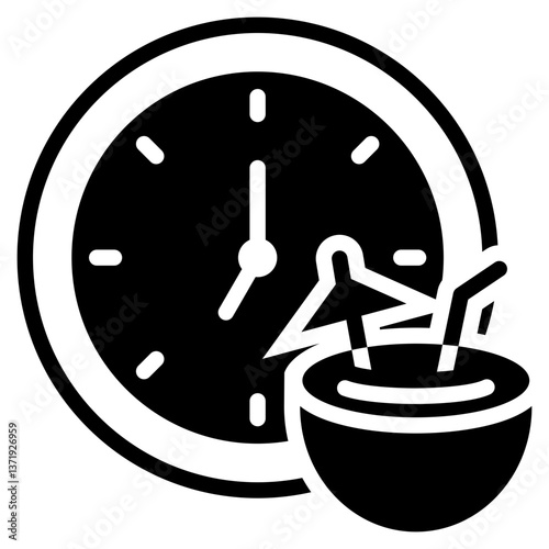 Leisure Glyph Icon