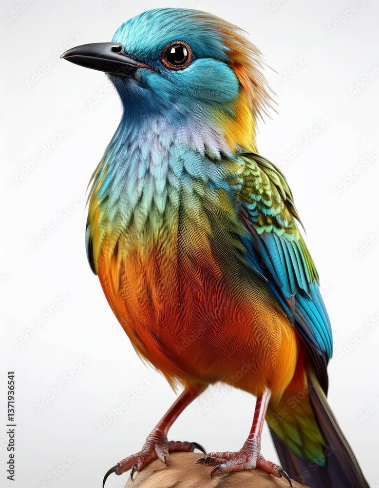 Fototapeta premium colorful bird