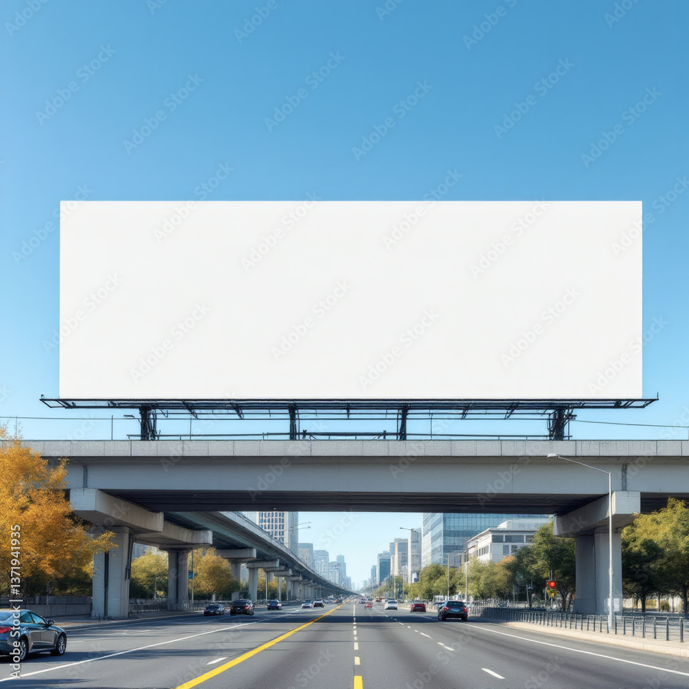 White Big Empty Mockup Banner Billboard Over Road, Advertising, Marketing, Promotion, City Roadway, Commerce, Copy Space, Blue Sky, Canvas, Billboard Mockup, Urban Advertising White Big Empty Mockup Banner Billboard Over Road, Advertising, Marketing, Promotion, City Roadway, Commerce, Copy Space, Blue Sky, Canvas, Billboard Mockup, Urban Advertising