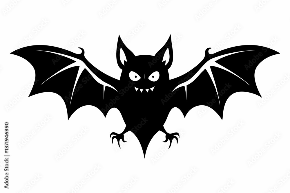 halloween bat silhouette vector halloween bat silhouette vector