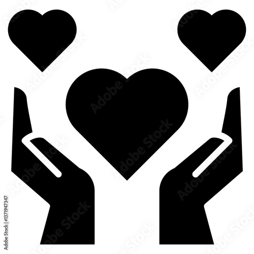 Gratitude Glyph Icon