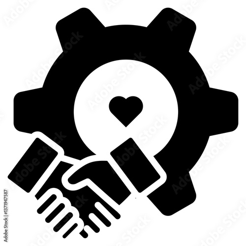 Respect Glyph Icon