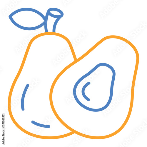Avocado Icon