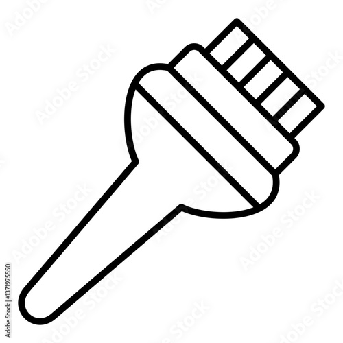 Hair dye brush Icon