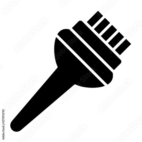 Hair dye brush Icon