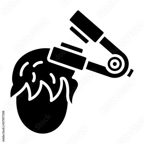 Hair straightener Icon