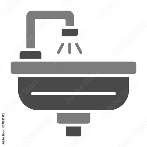 Hair wash sink Icon