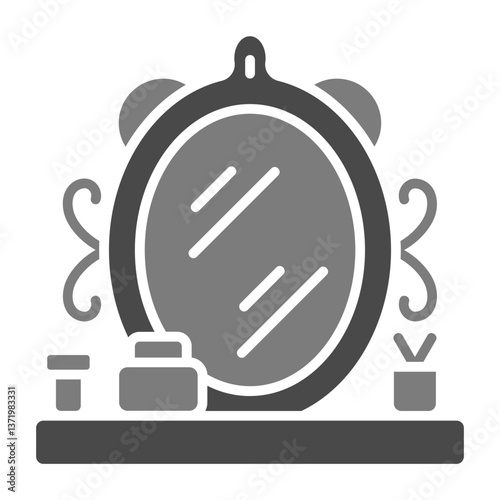 Barber table Icon
