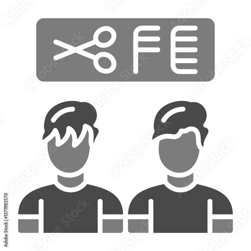 Barber clients Icon