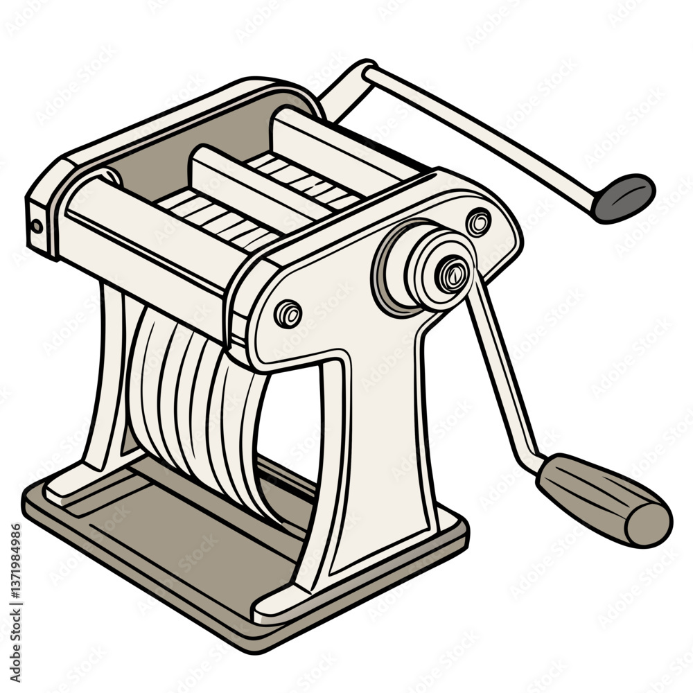 Professional-Grade Pasta Maker with Adjustable Roller for Custom Pasta Thickness. Perfect for: Italian Festivals, Christmas, Home Kitchens, Pasta Shops, Culinary Schools
