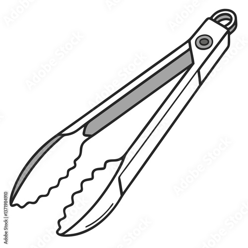 Stainless Steel Kitchen Tongs with Locking Mechanism for Easy Storage. Perfect for: BBQ Parties, Thanksgiving, Christmas, Home Cooking, Professional Kitchens