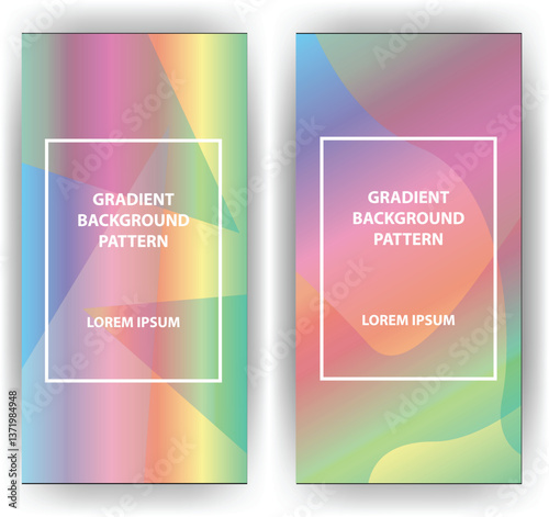 Colorful Gradient Background Pattern (1)