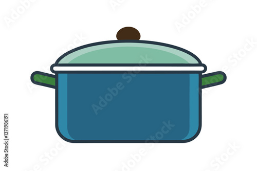 saucepan with lid