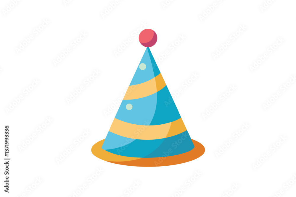 colorful party hat colorful party hat