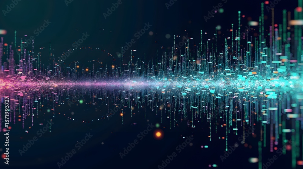 Abstract digital wave, data flow. Dynamic technology background for presentations, tech, and futuristic designs. Abstract digital wave, data flow. Dynamic technology background for presentations, tech, and futuristic designs.