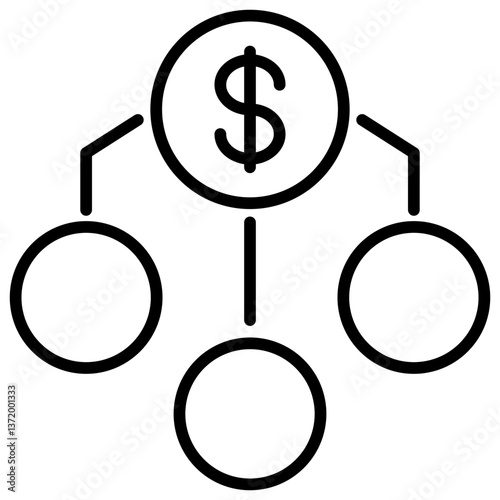 Liabilities Outline Icon