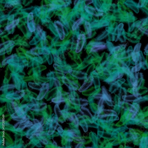 green leaves background