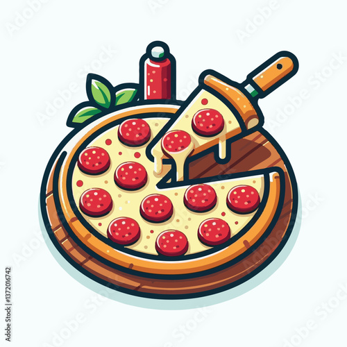 food, pizza, cheese, italian, dinner, background, mozzarella, meal, tomato, lunch, delicious, snack, cuisine, fast, basil, baked, traditional, tasty, fresh, restaurant, dough, pepperoni, meat, top, wh