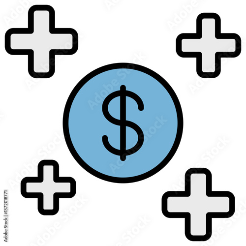 Benefit Blue Black Icon