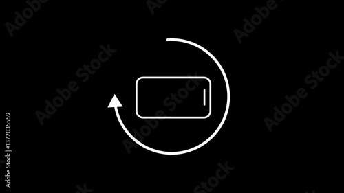 rotate your phone animation